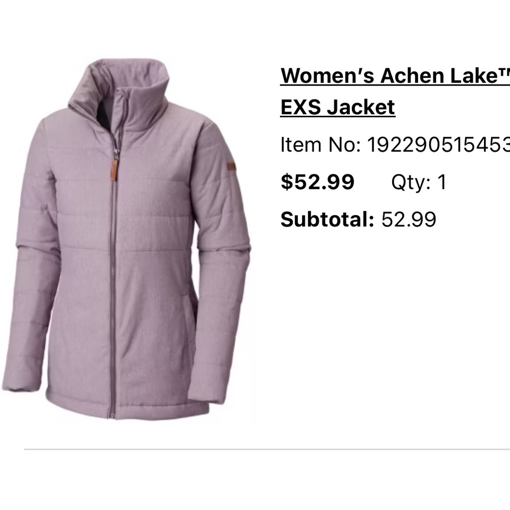Columbia Women’s Achen Lake Insulated Jacket